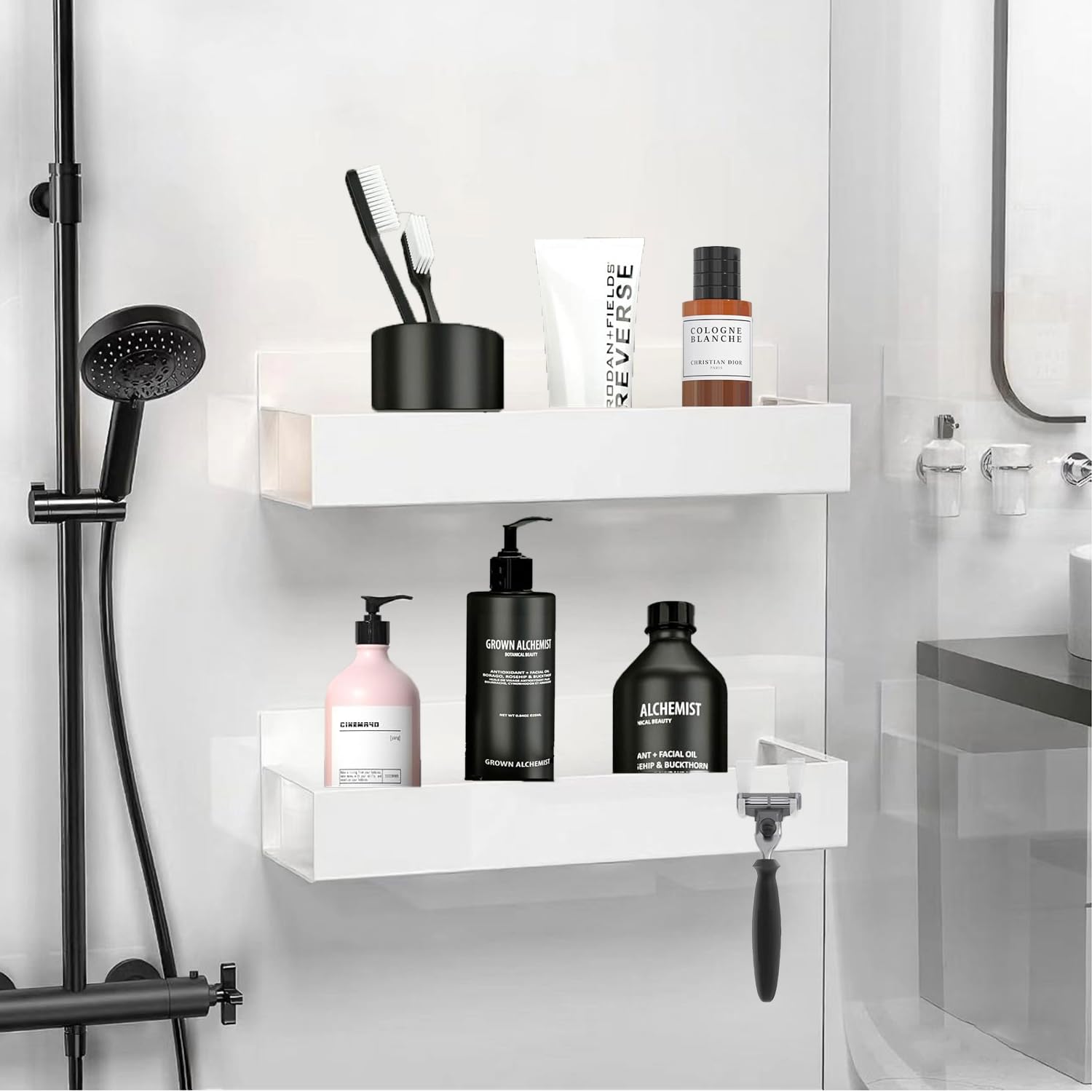 Amazon｜浴室用ラック マグネット Yihuilan お風呂 収納 強力磁石